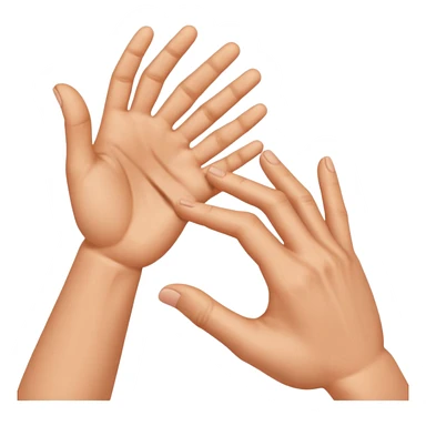 two hands gesturing a strangling an invisible subject sticker