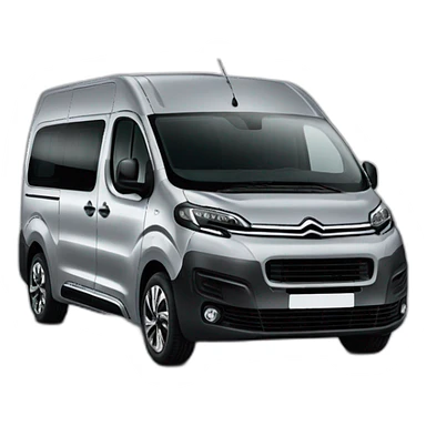 citroen jumpy II silver grey atlante combi sticker