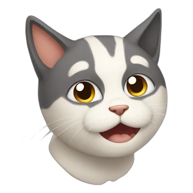 gato llorando sticker