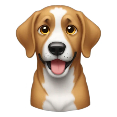 Perro gritando no vas  sticker