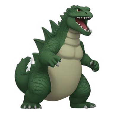 Godzilla 2000 sticker