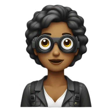 woman photographer sticker