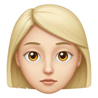 Person with one eye  sticker