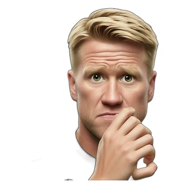 Eddie Howe biting nails sticker