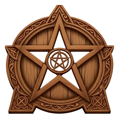Pentacle sticker