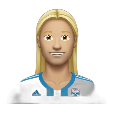 Haaland jouent au foot sticker