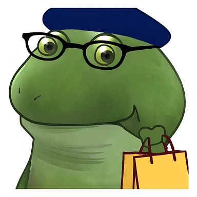 Eyes with bags under  sticker