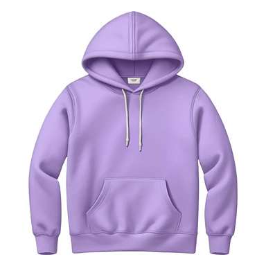 pastel purple hoodie flatlay  sticker