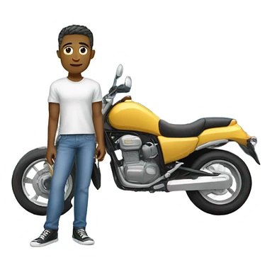 casual style with vehicle backdrop sticker