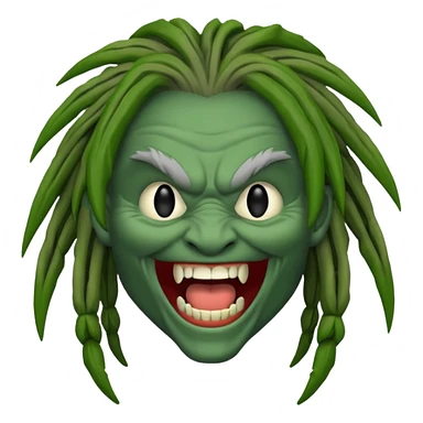 Sad Predator laughs sticker