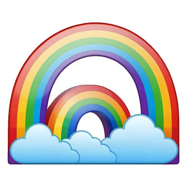 The legend of the rainbow sticker