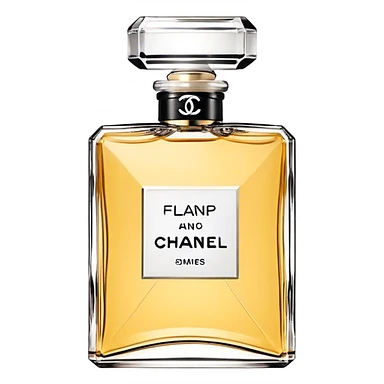 Chanel perfume sticker