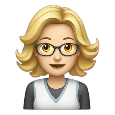 Michèle Laroque sticker