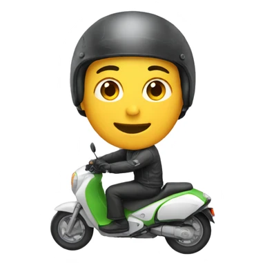 Moto delivery sticker