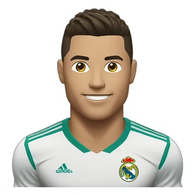 Ronaldo doing the siuu sticker