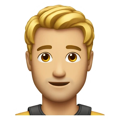 attractive man sticker