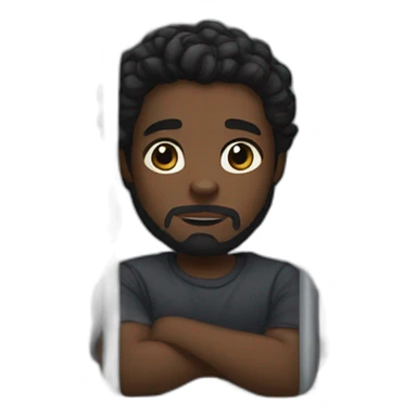 Black panther in jail sticker