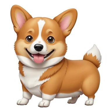 Собака корги как в меме 'bonk' sticker