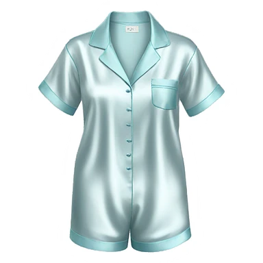 Silk pyjamas set sticker