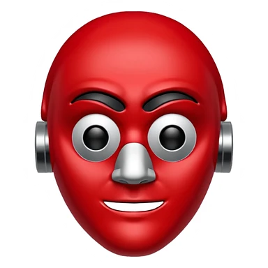 Money heist mask sticker