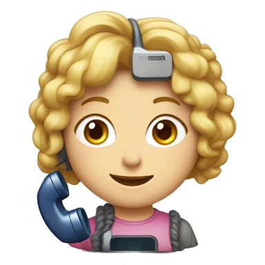 Telefono con texto en pantalla: Laura... Principesa! sticker