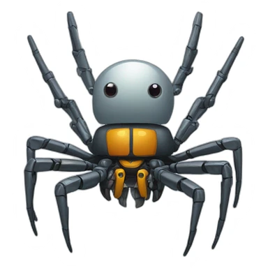 robot spider sticker