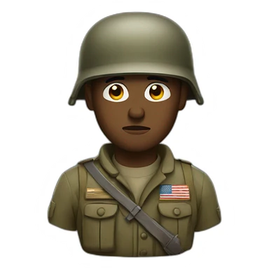 war-weary soldier sticker