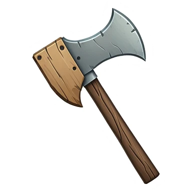 Minecraft pickaxe sticker