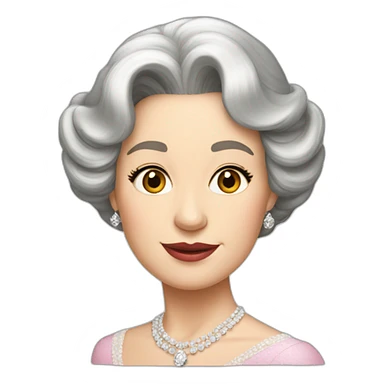 Old princess Margaret sticker