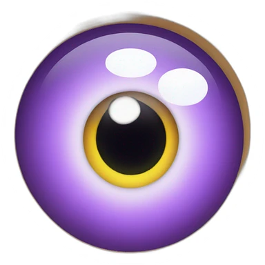 eye eye eye violet sticker