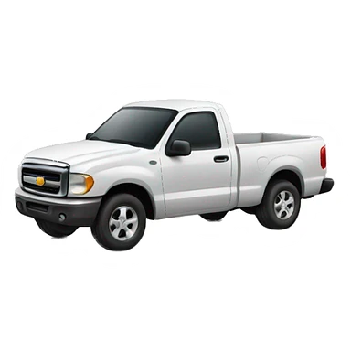 Mexican driving 2 wheel drive truck  sticker