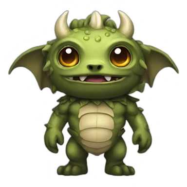 Legendary fantasy creature sticker