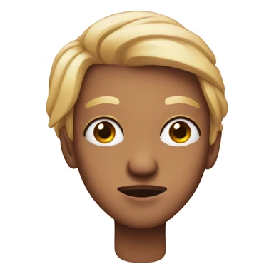 pink side eye sticker