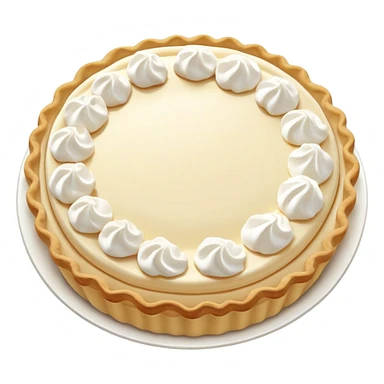 Cream pie sticker