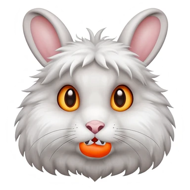 Rabit mogging sticker