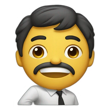 Homme qui dab sticker