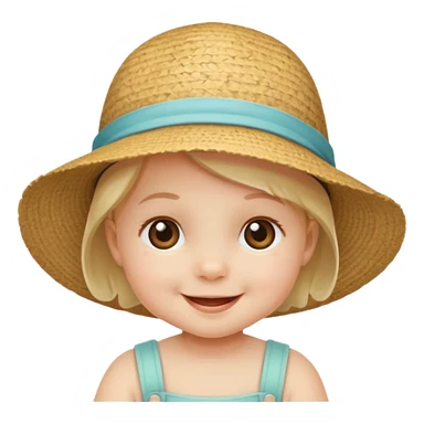 baby summer sticker