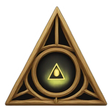 Deathly hallows sticker