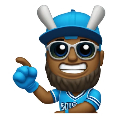 Jersey shore blue claws sticker