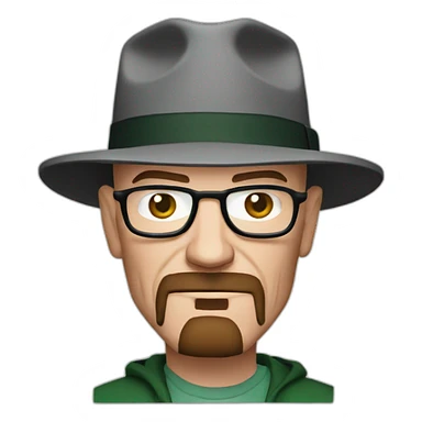 heisenberg breaking bad sticker