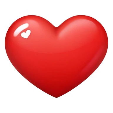 Very small heart  sticker