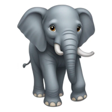 un elephant sticker