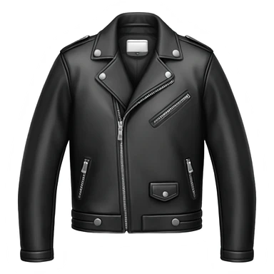 leather jacket sticker