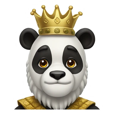 pandra king  sticker