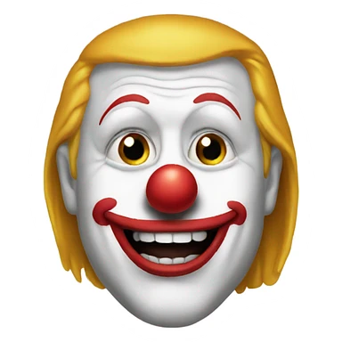 Clown trump  sticker