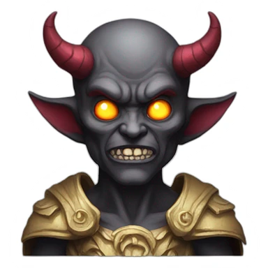 demon lord sticker