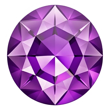 purple cian diamond sticker