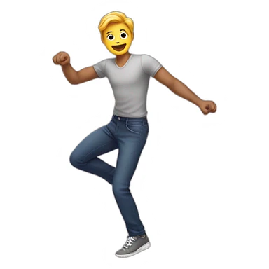 Gay dancing sticker