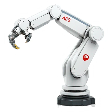 ABB 6 Axis robotic arm sticker