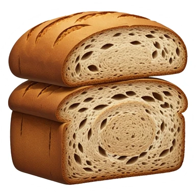 rye bread loaf sticker